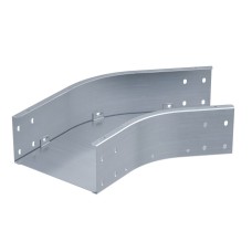 Угол горизонтальный 45 градусов 100х400, 1,2 мм DKC SCN1040K