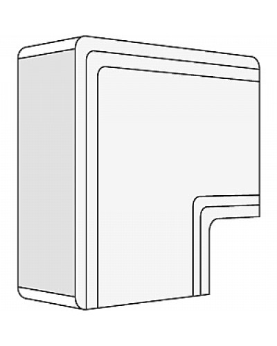 Угол плоский 100x80 NPAN DKC 01749 в Сыктывкаре Аксессуары для кабель-канала Pintop.ru