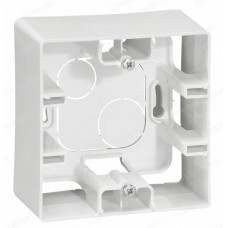 Коробка для накладного монтажа 1 пост (белая) Legrand 672510